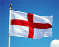 Photo of the English National Flag