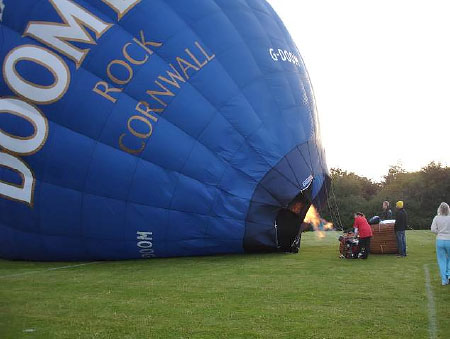 Early Morning Balloon Assent on Sunday 24th August 2014