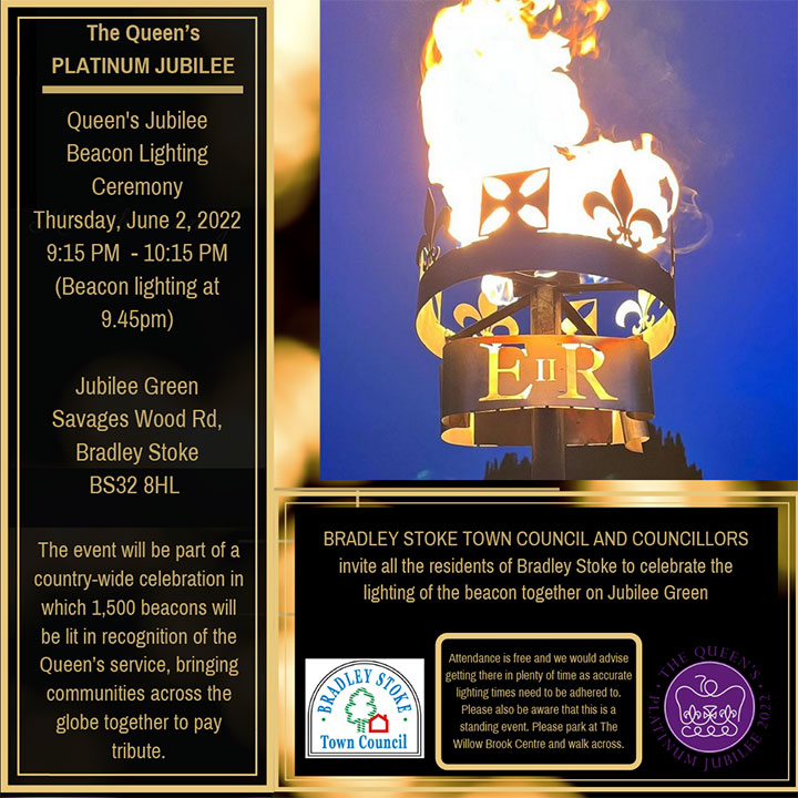 Queen's Jubilee Beacon Lighting Ceremony Poster