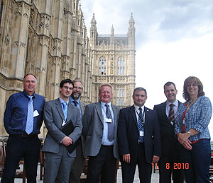 Town Councillors visit Westminster in Campaign for faster Broadband