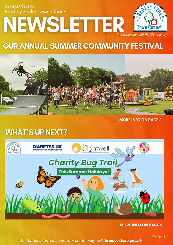 Front Cover of July 2025 Newsletter