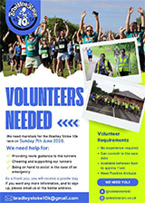 Poster asking for Volunteers