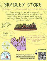 Poster advertising the Bradley Stoke Conservation Day