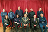 Photo of some councillors and staff of Bradley Stoke Town Council – March 2022