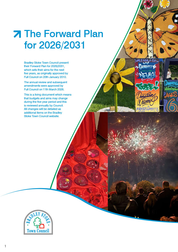 Front Cover of The Forward Plan for 2026/2031