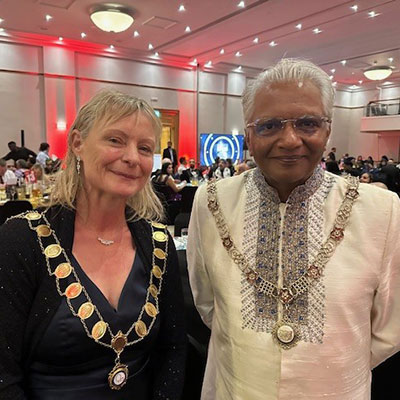Photo of Mayor and Mayor of Bath at MTM Awards – 29th November 2025