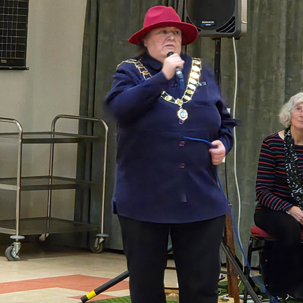 Photo of Mayor attending the Bradley Stoke Rotary Club Barn Dance on Friday 9th October 2026