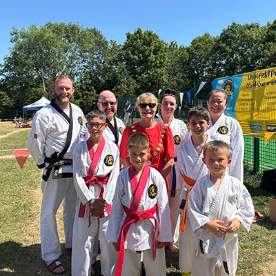 Photo of Mayor attending Wheatfest at Wheatfield Primary School on Saturday 12th July 2025