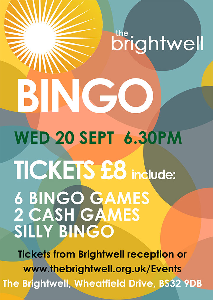 Poster advertising the Bingo Night (all text content displayed on page)