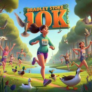 Bradley Stoke 10km poster