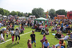 Photo of a previous Bradley Stoke Community Festival