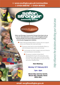 Safer & Stronger Community Group Meeting