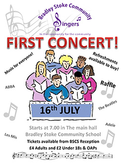 Bradley Stoke Community Singers - First Concert