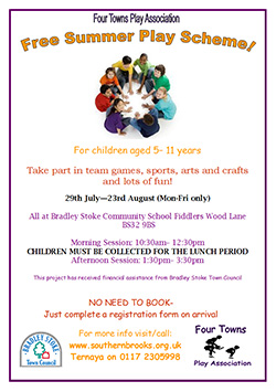 Free Summer Play Scheme