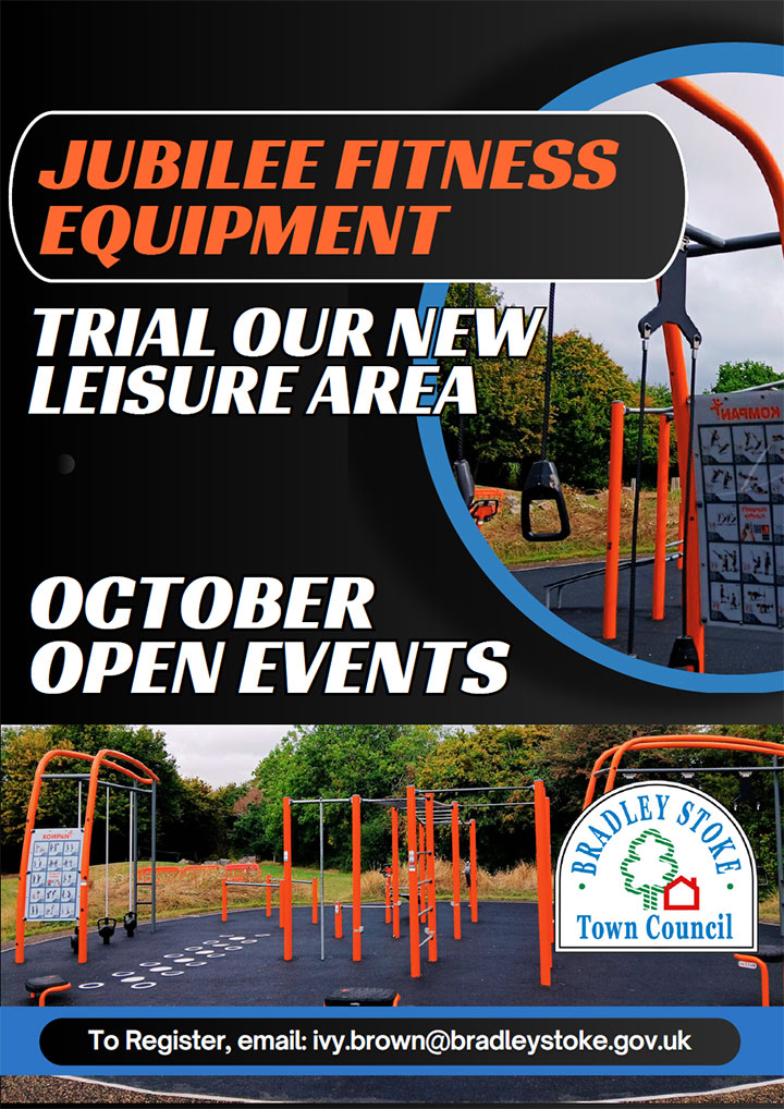 Poster advertising the Jubilee Fitness Equipment
