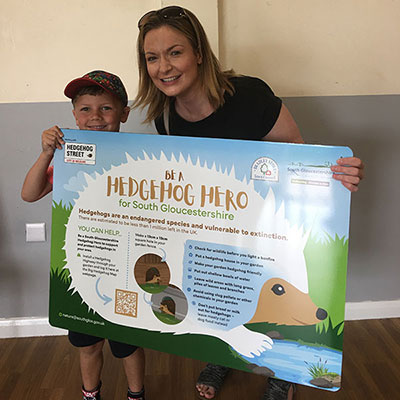 Photo of Hedgehog Heroes Event at the Jubilee Centre