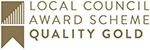 Local Council Award Scheme Quality Gold logo