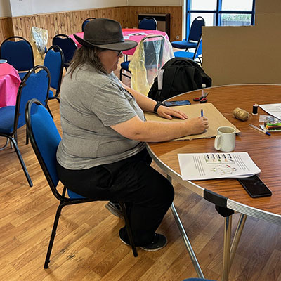 Photo from a Bug Making Workshop