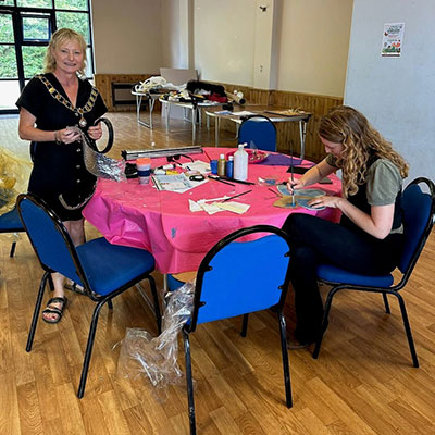 Photo from a Bug Making Workshop